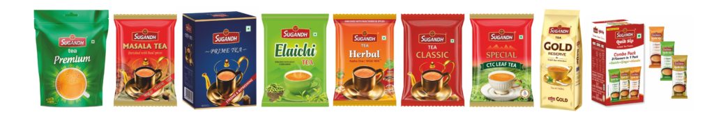 Sugandh Tea Product Range